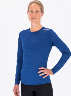 Fusion Hardloopshirts>womens C3 long sleeve night blue