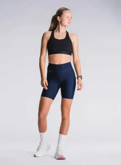 Fusion Hardloopbroeken>womens C3 short training tights night blue