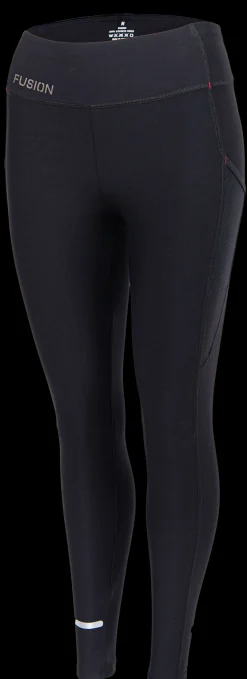 Fusion Hardloopbroeken>womens C3 training tights black