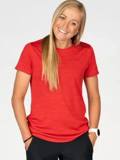 Fusion Hardloopshirts>womens C3 t-shirt red
