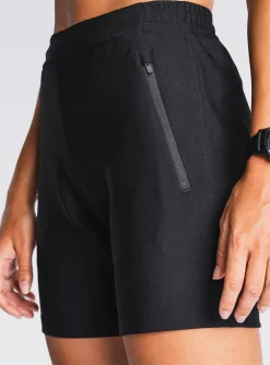 Fusion Hardloopbroeken>womens recharge shorts black