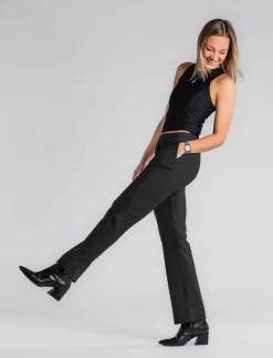 Fusion Hardloopbroeken>womens urban pants black