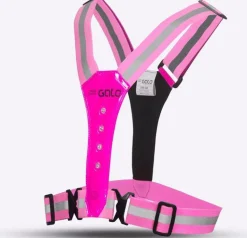 Gato Reflectie En Verlichting>USB Led Safer Sport Vest Hot Pink