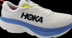 Hoka One One Hardloopschoenen>Bondi 8 blanc de blanc/virtual blue [wide 2E]