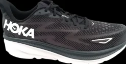 Hoka One One Hardloopschoenen>Clifton 9 black/white [wide 2E]
