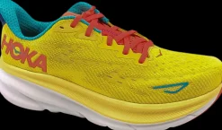 Hoka One One Hardloopschoenen>Clifton 9 passion fruit/maize