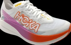 Hoka One One Hardloopschoenen>U rocket X 2 frost / lava [unisex]