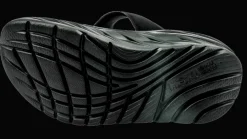 Hoka One One Herstelslipper>Women's Ora recovery flip - herstel slippers - black / dark gull gray