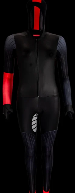 Hunter Schaatskleding>Mach Rubber Race Red