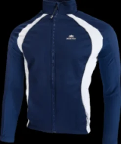 Hunter Fietskleding Heren|Skeelerkleding>2nd Layer Jack NAVY/WIT/GRIJS