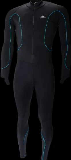 Hunter Schaatskleding>Speedpak lycra Pro Zwart/Piping Blauw
