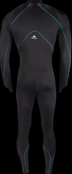 Hunter Schaatskleding>Speedpak lycra Pro Zwart/Piping Blauw