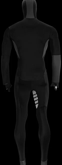 Hunter Schaatskleding>speedsuit base lycra grijs