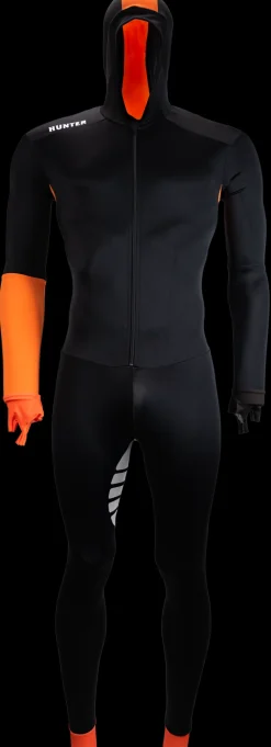 Hunter Schaatskleding>speedsuit base lycra oranje