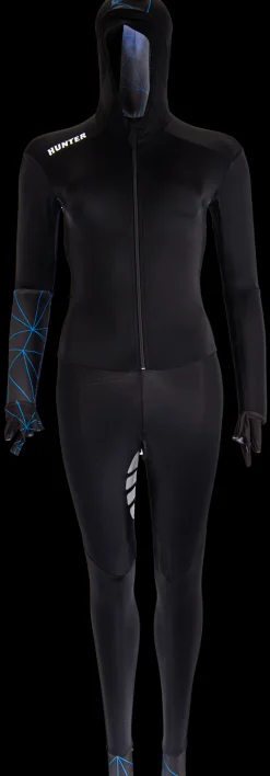 Hunter Schaatskleding>Speedsuit Lines Lycra Blue