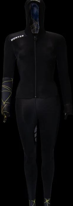 Hunter Schaatskleding>Speedsuit Lines Lycra Yellow