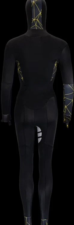 Hunter Schaatskleding>Speedsuit Lines Lycra Yellow