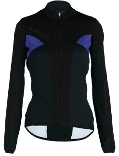 Hunter Fietskleding Dames|Skeelerkleding>Thermo Jack Pro Dames Zwart/Paars