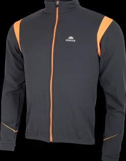 Hunter Fietskleding Heren|Skeelerkleding>Thermo Jack Titanium Oranje