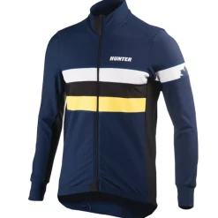 Hunter Fietskleding Dames|Fietskleding Heren>Thermojack RTR Speed Navy Geel