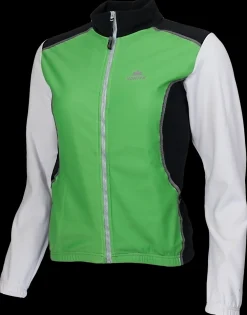Hunter Schaatskleding>Windbreaker Thermojack Groen/Wit/Zwart