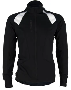Hunter Fietskleding Heren|Skeelerkleding>Windtex Comfort Jack Pro Heren Zwart/Wit