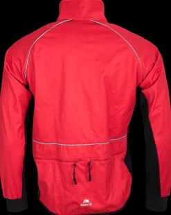 Hunter Fietskleding Heren|Schaatskleding>Windtex Jack Rood/Zwart