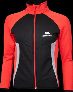 Hunter Fietskleding Dames|Fietskleding Heren>Windtex Jack zwart/rood/grijs