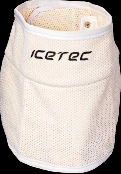 Icetec Schaatskleding>snijvaste nekbeschermer wit
