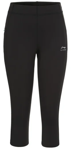 Li-Ning Hardloopbroeken>Shirley Capri Black color 990
