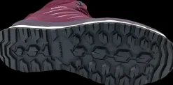 Lowa Wandelschoenen>AXOS GTX Mid Ws bordeaux/rosa