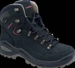 Lowa Wandelschoenen>Renegade EVO GTX Mid Ws steelblue/old rose