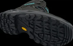 Lowa Wandelschoenen>Renegade GTX Mid ws asphalt/turquoise