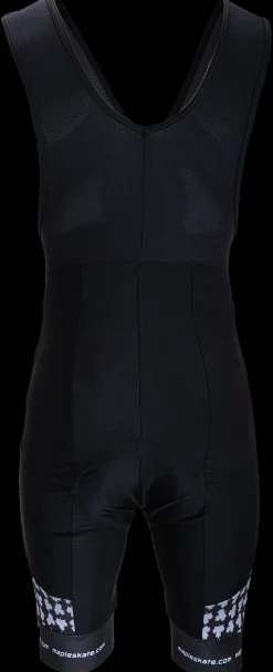 Maple Fietskleding Heren>Wielerbroek Heren Zwart/Wit