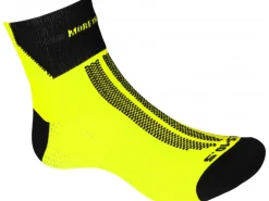 More Mile Overig|Schaatskleding>fluo geel lumino lite sokken