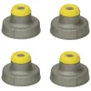 Nathan Drinksystemen|Triathlon Accessoires>Push Pull Caps 4 Pack