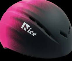 Nice Schaatsaccessoires|Bescherming>schaatshelm zwart/roze