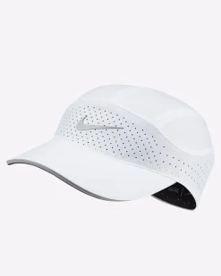 Nike Hardloop Petjes>Aerobill Tailwind Cap White