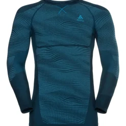 Odlo Ondershirts>BLACKCOMB-basislaagtop met lange mouwen voor heren