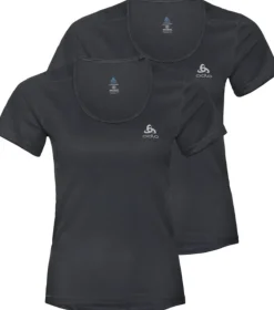 Odlo Hardloopshirts>Dames T-Shirt Cubic Light verpakking met 2 stks.