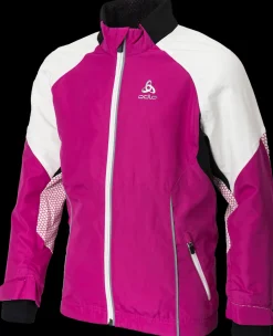 Odlo Kleding|Schaatskleding>Jacket Frequency Web Violet/Roze KIDS