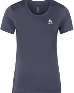 Odlo Hardloopshirts>T- shirt dames basislaag top met ronde hals k/m Core Light