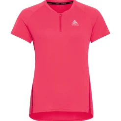 Odlo Hardloopshirts>T- shirt dames X-Alp met halve rits