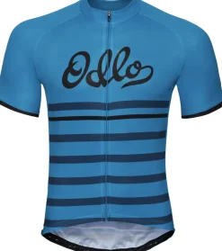 Odlo Fietskleding Heren>Wielershirt s/u collar s/s full zip EL Cycling