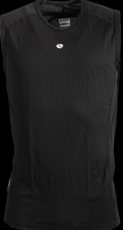 Onda Ondershirts>ondershirt zwart mouwloos