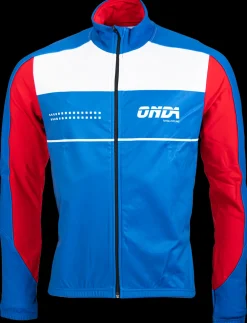 Onda Fietskleding Heren|Schaatskleding>Thermojack pro minho winddicht voorpand blauw-wit-rood