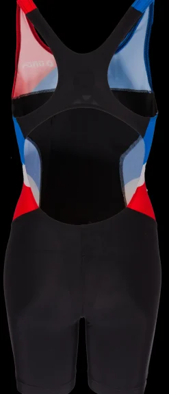 Onda Triathlon Pakken>Triathlonpak Dames Pro zwart/rood/wit /blauw