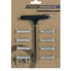 Powerslide Skate Onderdelen>Asjes Torx (8 stuks) met torx sleutel