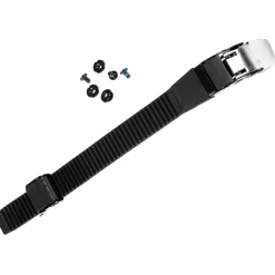 Powerslide Skate Onderdelen>classic buckle set zilver, 22 cm