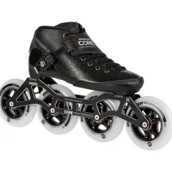 Powerslide Inline Skates En Skeelers>Core Performance zwart 4x100